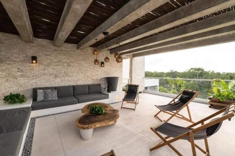 Cozy Studio in La Veleta Tulum with Gym and Pool