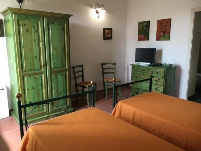 Standard Twin room with garden view