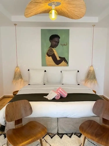 Deluxe Quadruple room with garden view