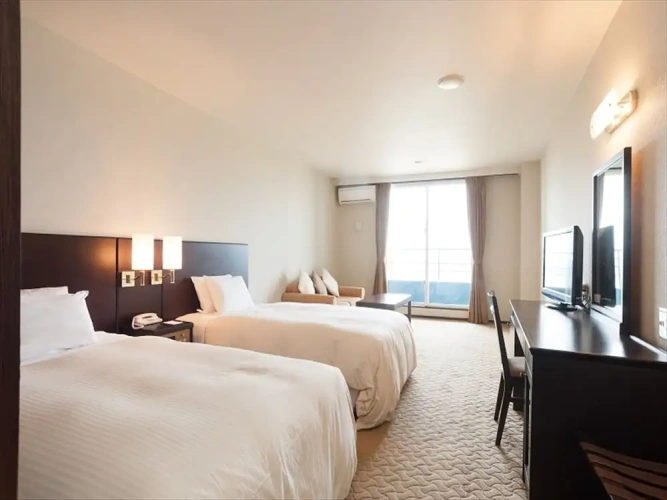 Premier Twin room with ocean view