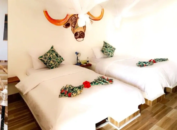 Standard Twin room with balcony