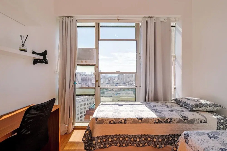 Apto Pet-friendly com Garagem e Vista de Botafogo