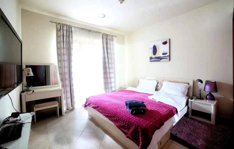 1BR Dubai Marina View Princess Tower 1609