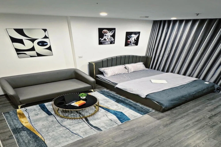 Superior Double Studio with balcony and with city view