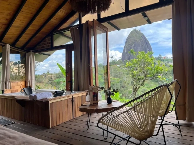 Deluxe Chalet with balcony and with mountain view