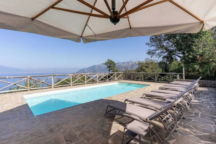 Giulia 1 Villa Apartment Shared Pool Sea Views