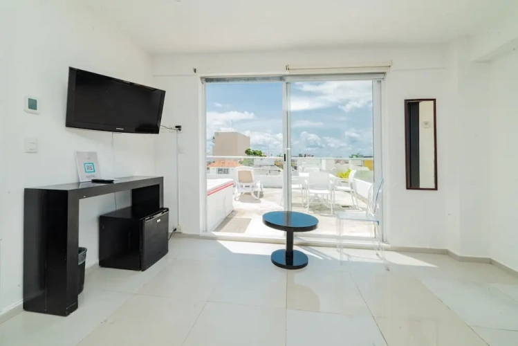 Presidential Double Suite with partial ocean view