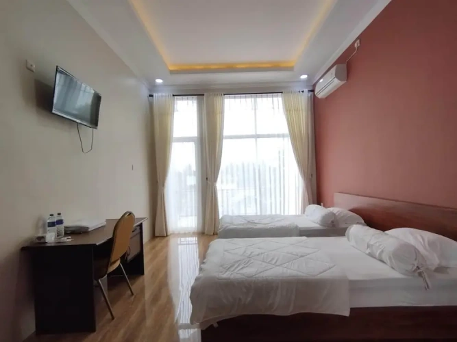1 Bedroom Standard Double room with garden view