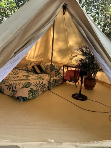 Tent beachfront