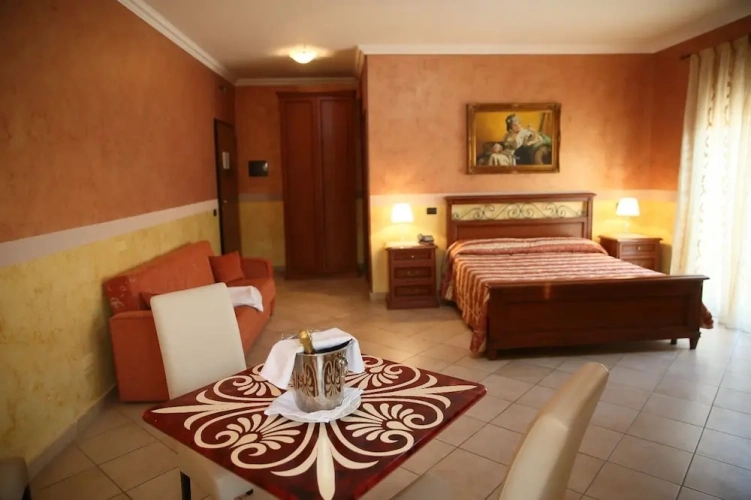 Standard Quadruple room with balcony