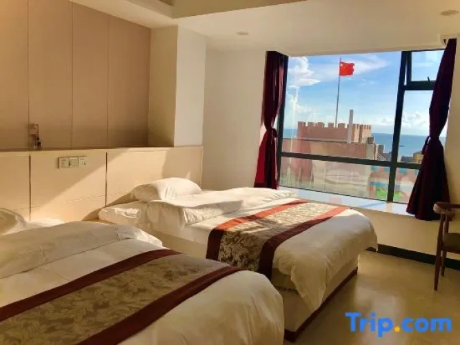 Standard Twin room with sea view