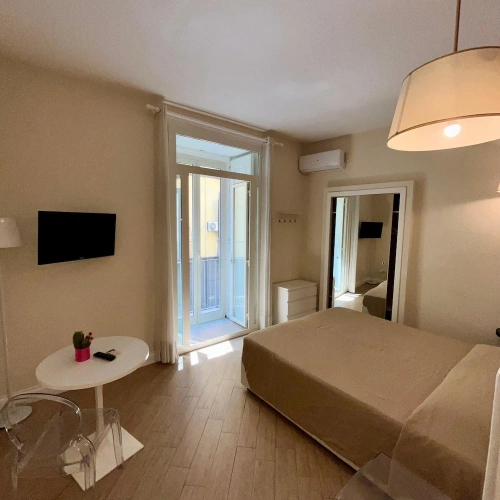 Deluxe Double room with balcony and with city view
