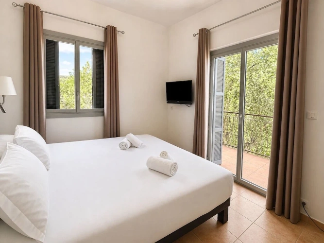 Comfort Double room with balcony and with mountain view