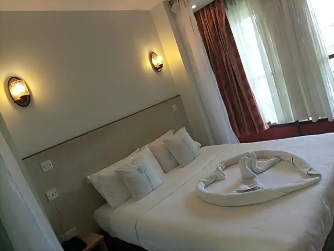 Deluxe Twin room with balcony and with view