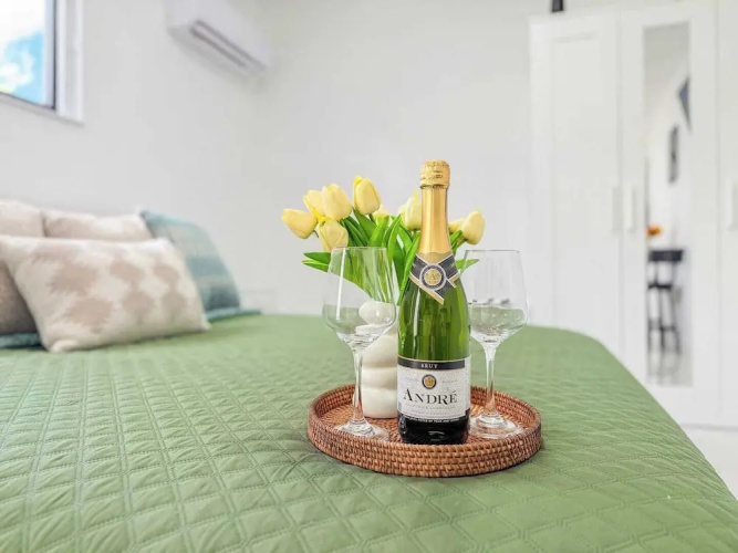 Luxury Suite Studio With Kitchen Spa Shower