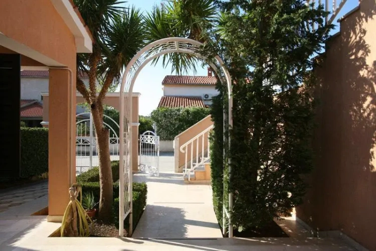Outside