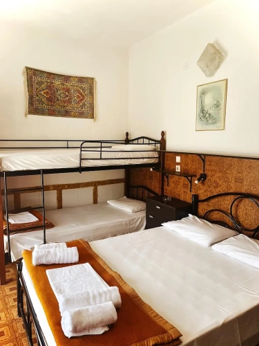 Classic Quadruple room with balcony and with sea view