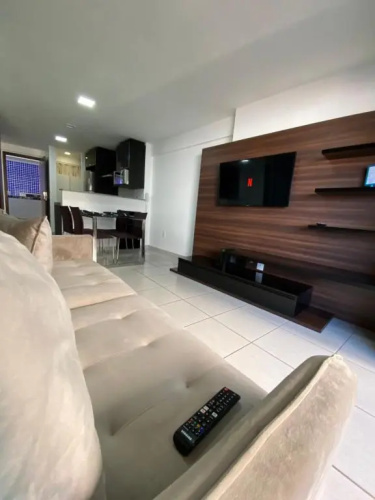 Apartamento Beira Mar 14º andar com 2 Quartos