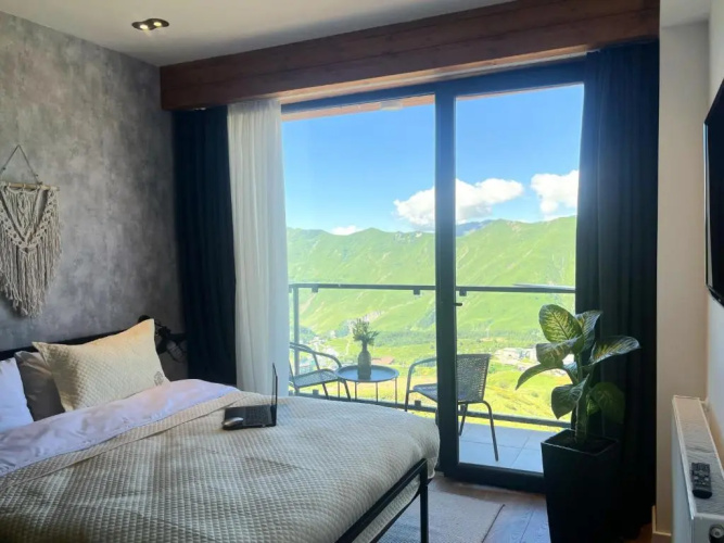 Stuning views on mountains, gudauri