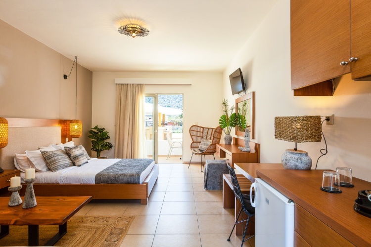 Standard room with mountain view