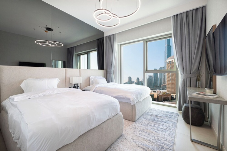 Luxury 2BR Burj Khalifa View Dubai Mall