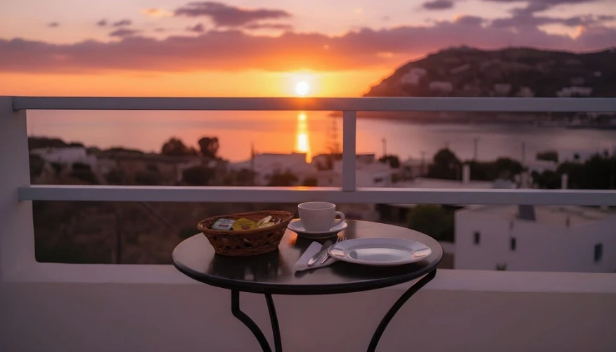 Standard Triple room with balcony and with mountain view