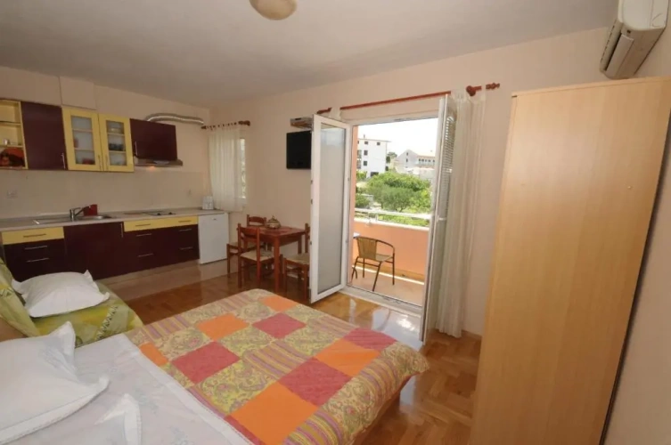 Studio with balcony