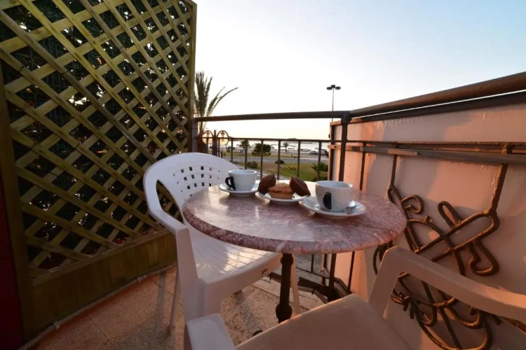 Standard Double room with balcony and with sea view