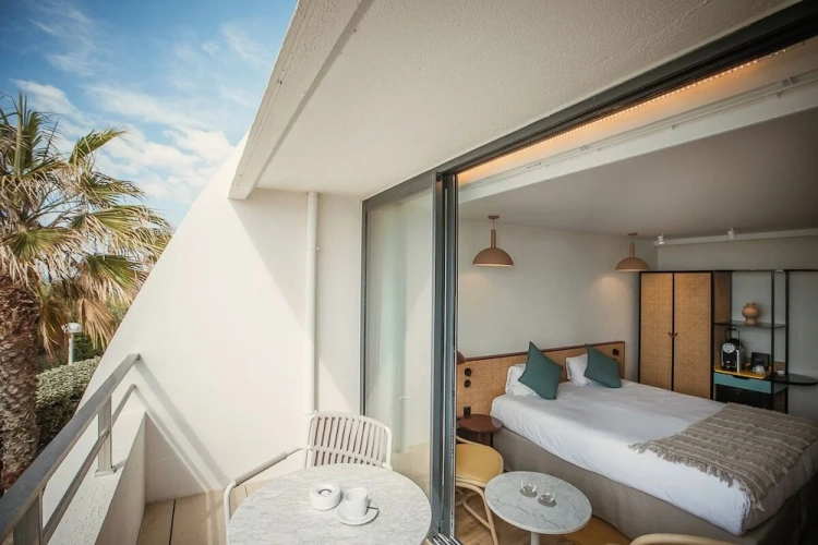 Standard Double room with balcony and with sea view