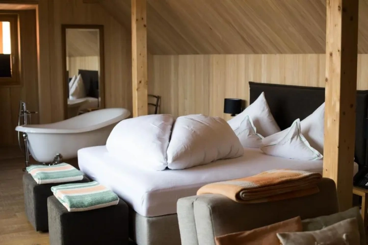 Double Suite with balcony and with garden view