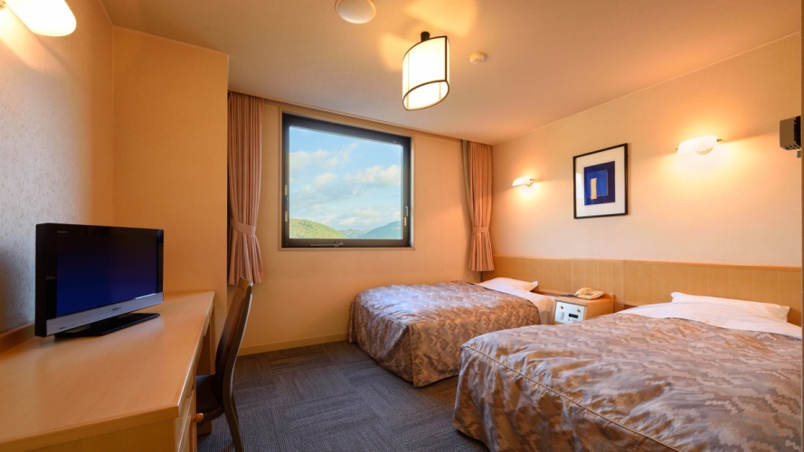 Standard Twin room with mountain view