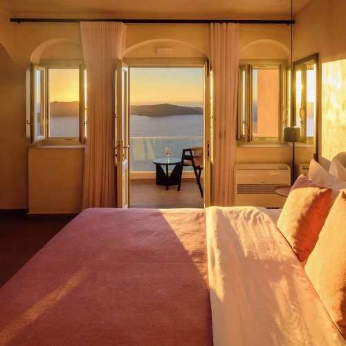 Superior Triple room with balcony and with view