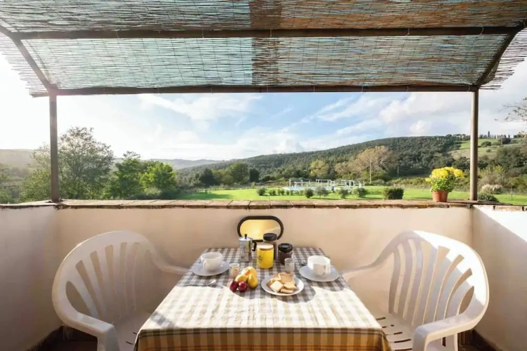 2 Bedrooms Classic Apartment with balcony and with pool view