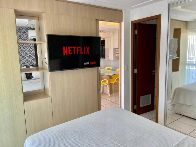 APARTAMENTO 17º Andar Beira Mar com 2 QUARTOS