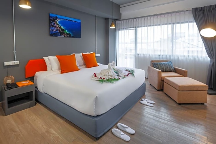 Deluxe Twin room with sea view