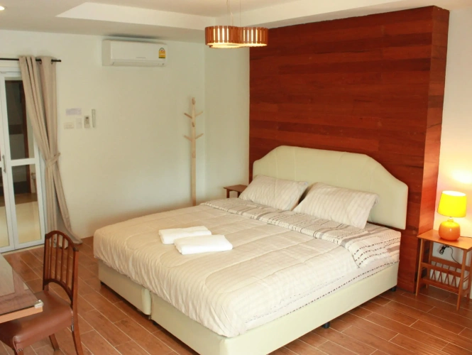 Family Studio with balcony and with view