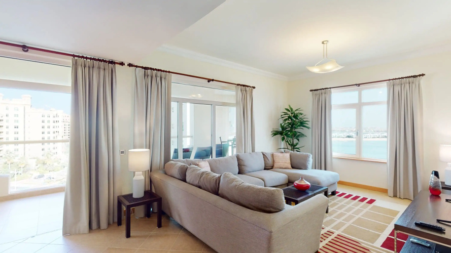 Al Dabas Beach Views 3BD Sleeps 6 Beachfront