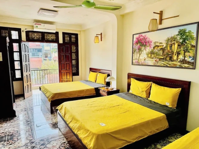 Standard Double room with balcony and with view