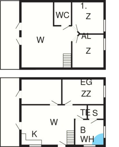 4 Bedrooms Classic Cottage