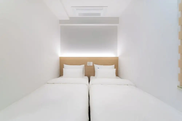 Standard Twin room with city view
