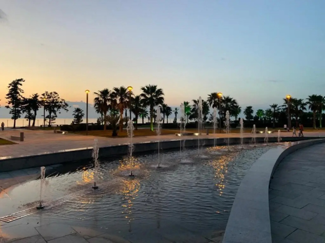 Batumi Metro Plus 0855 first line by the sea