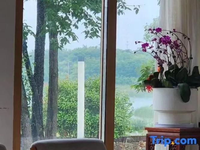 Outside