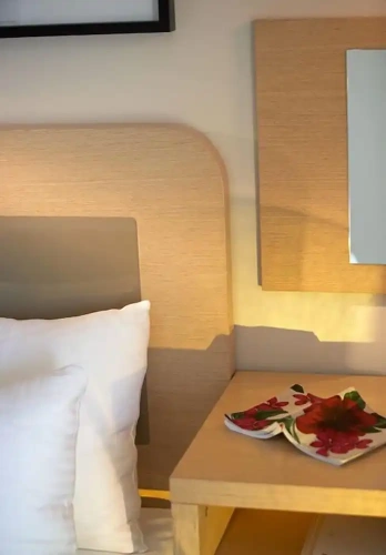 Superior room with balcony and with sea view