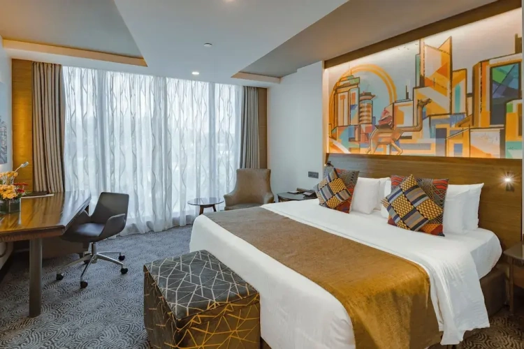 Panafric Deluxe Double room