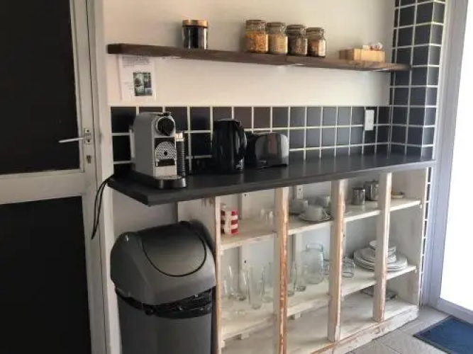 Secure garden flat