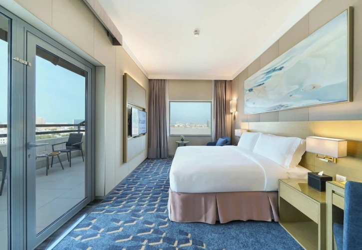 Standard Double room with balcony and with city view