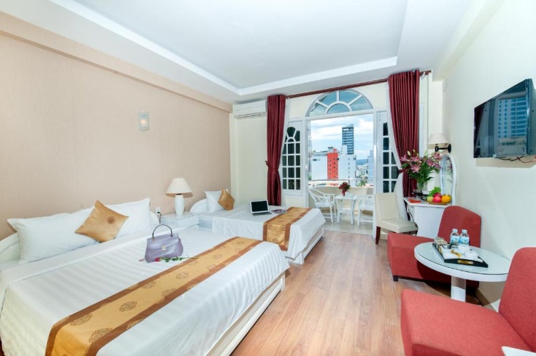 Standard Family room with balcony and with city view