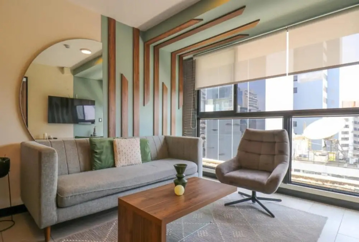 w Classy 1BR in San Isidro