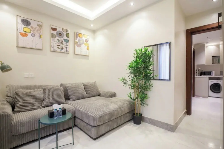 Elite One-Bedroom Apt AlRimal-4