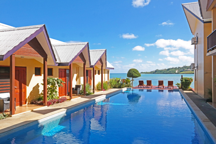 Standard Double room with balcony and with pool view